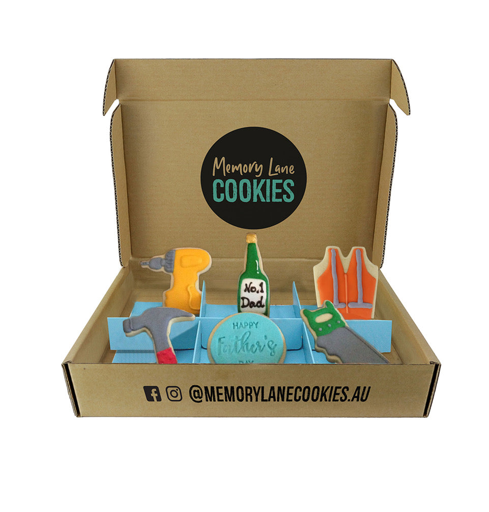 Fathers Day Tools Cookie Gift Box