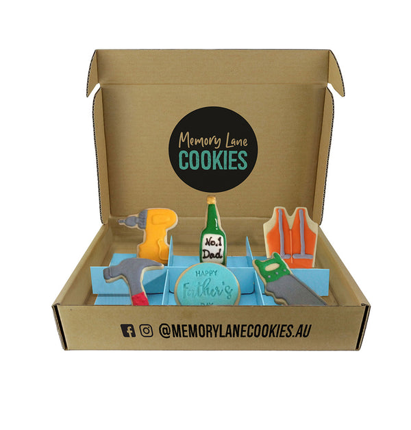Fathers Day Tools Cookie Gift Box