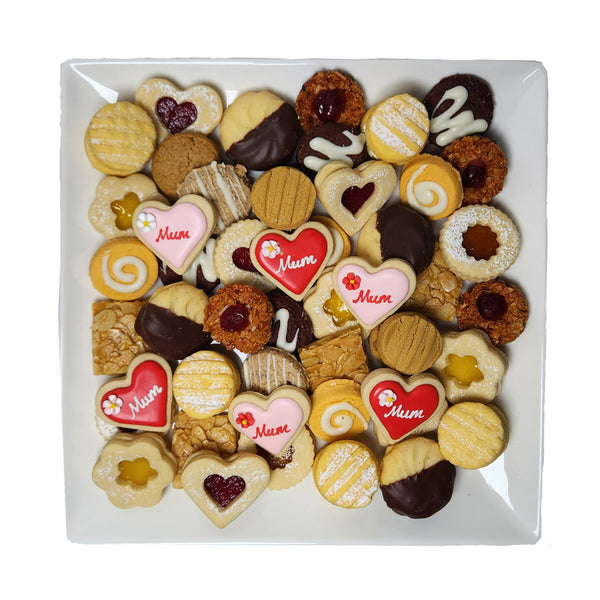 Mother's Day Assorted Petite Cookies Gift Box (Hand Delivery Melbourne metro only)