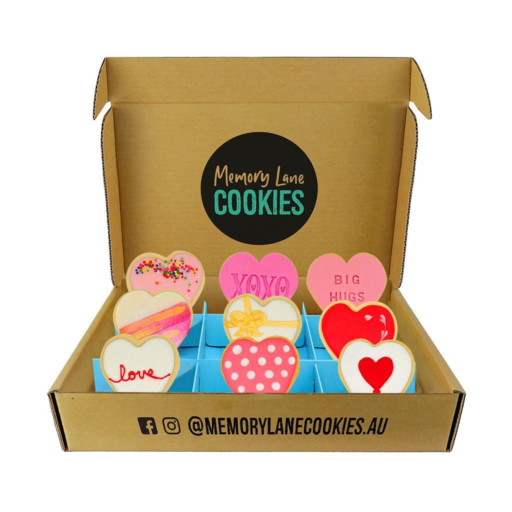 Thinking of You Love Gift Box Large - Memory Lane Cookies