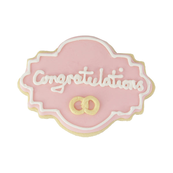 Engagement Plaque - Memory Lane Cookies