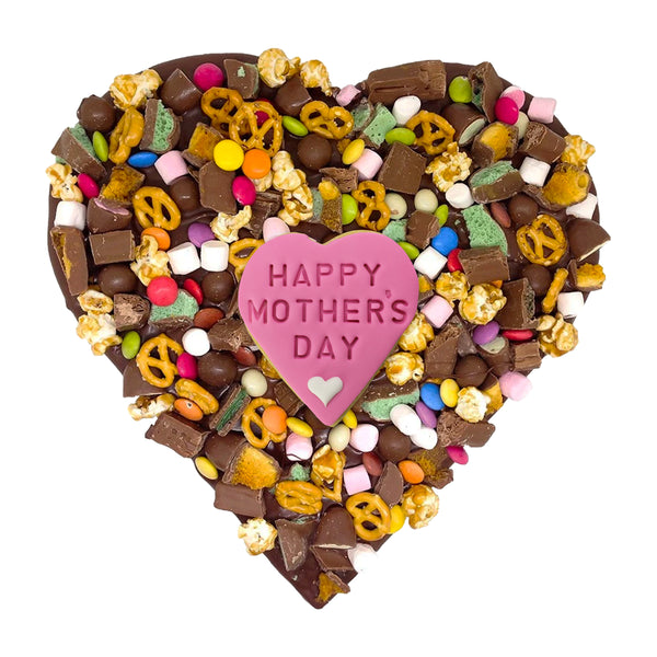 Mother's Day Giant Heart Choc Treats Indulgence Cookie