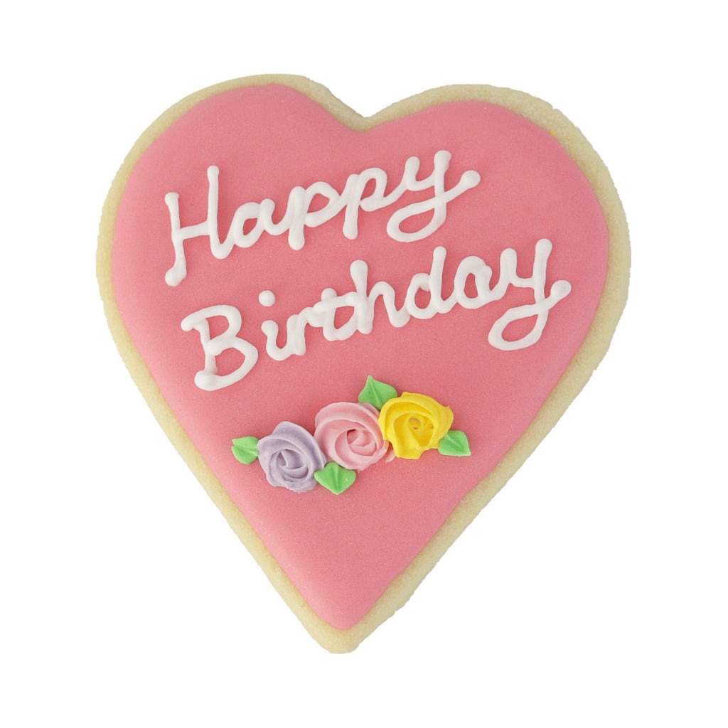 Birthday Heart - Memory Lane Cookies