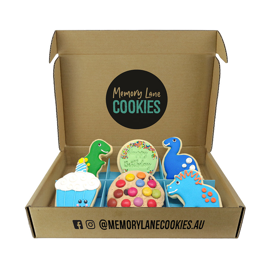 Birthday Boy Gift Box - Memory Lane Cookies