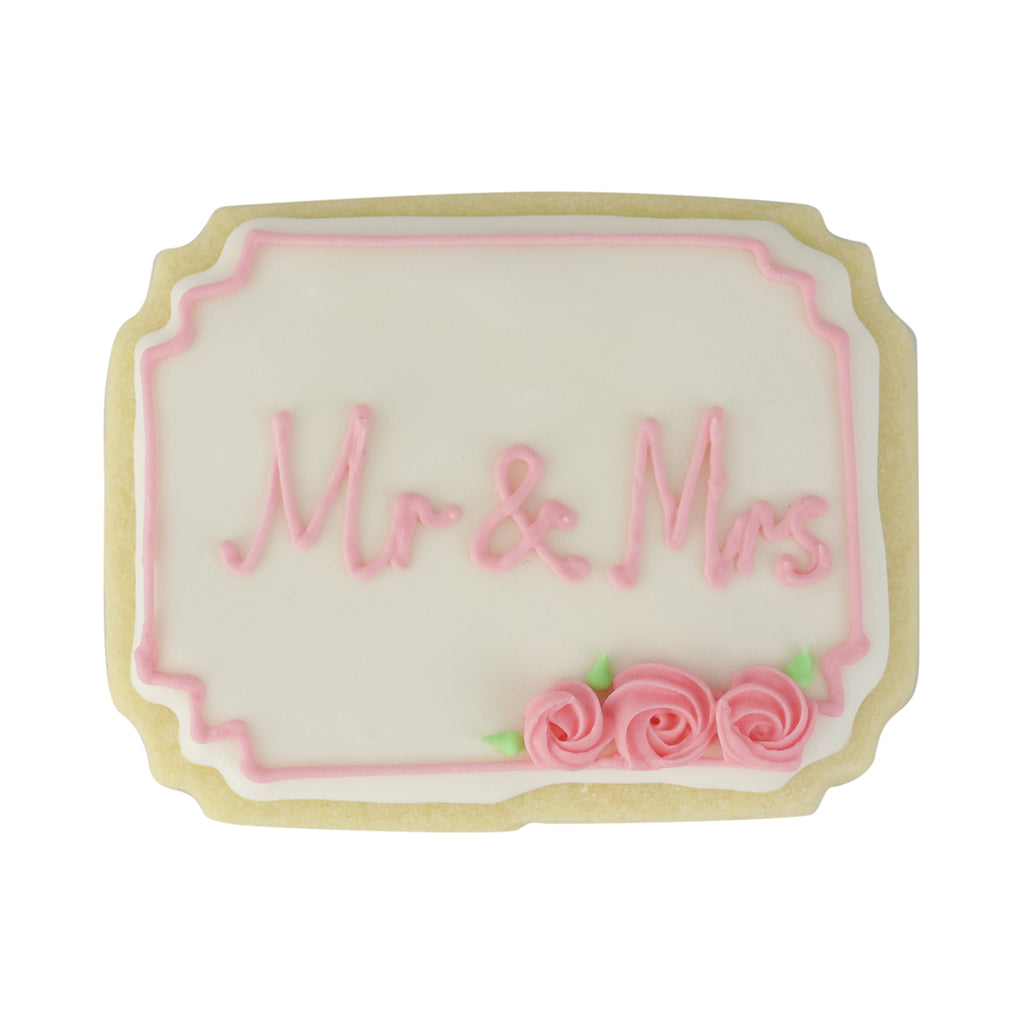Mr & Mrs Plaque - Memory Lane Cookies